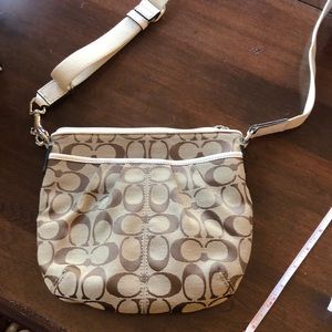 Genuine Coach crossbody handbag